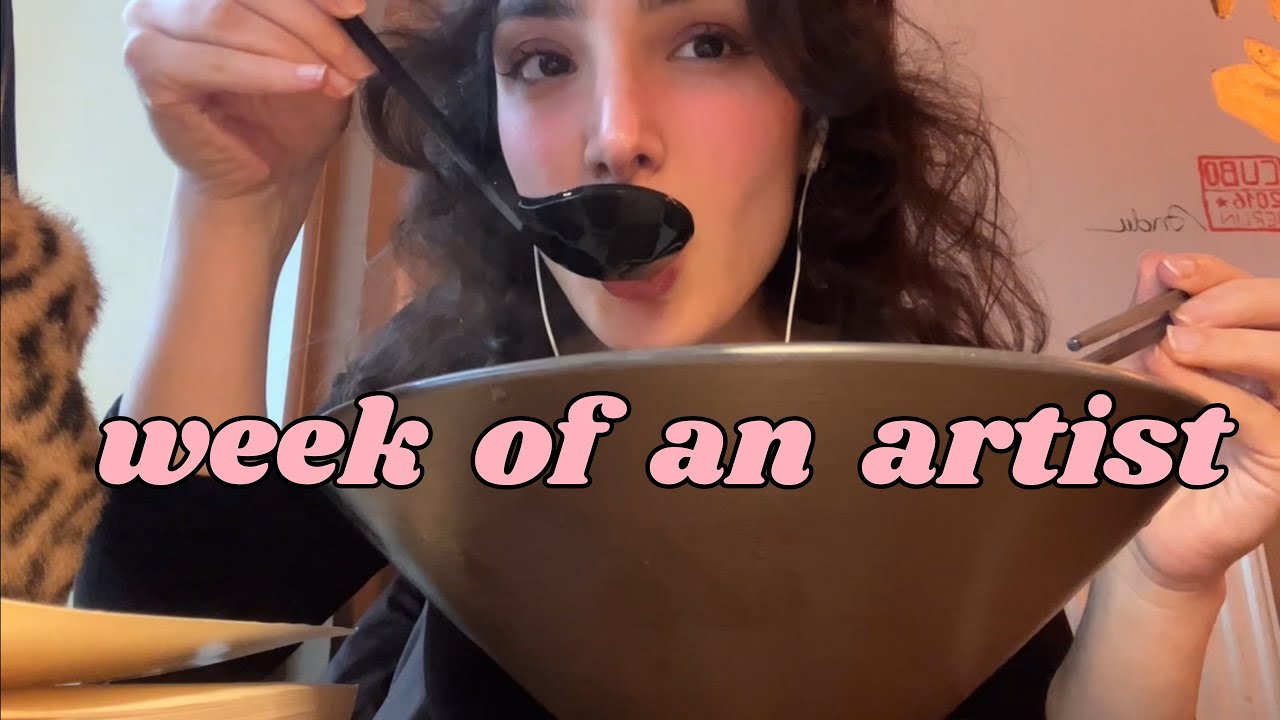 Life of an artist: a lot of boy stories, eating, cold season anxiety, painting, massage