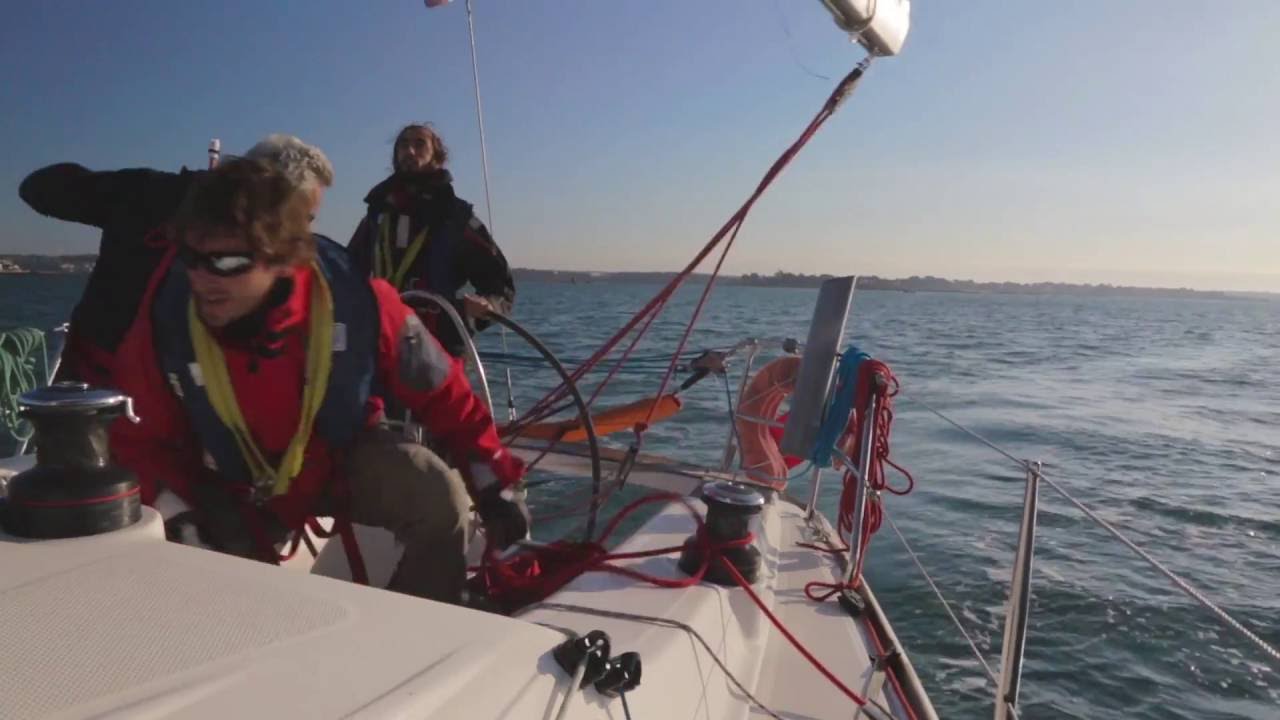 L'empannage - Mini-tuto croisi&egrave;re Les Gl&eacute;nans