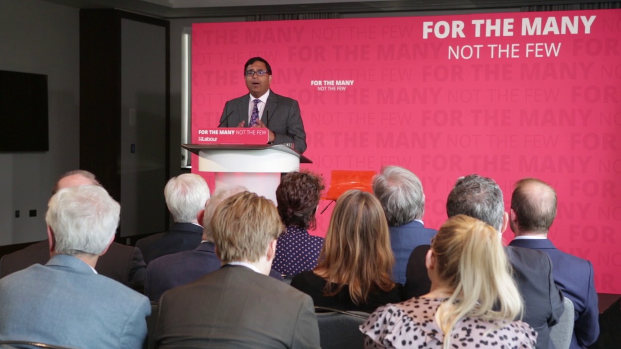 Avinash Persaud explains Labour's Robin Hood Tax policy