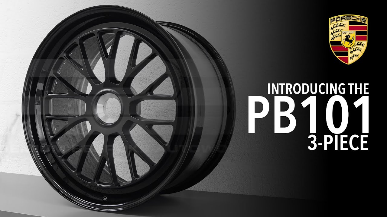 2023 Porsche 911 992 Turbo S 3 piece forged wheels: PB Forged Wheels PB 101 - Behind The Product