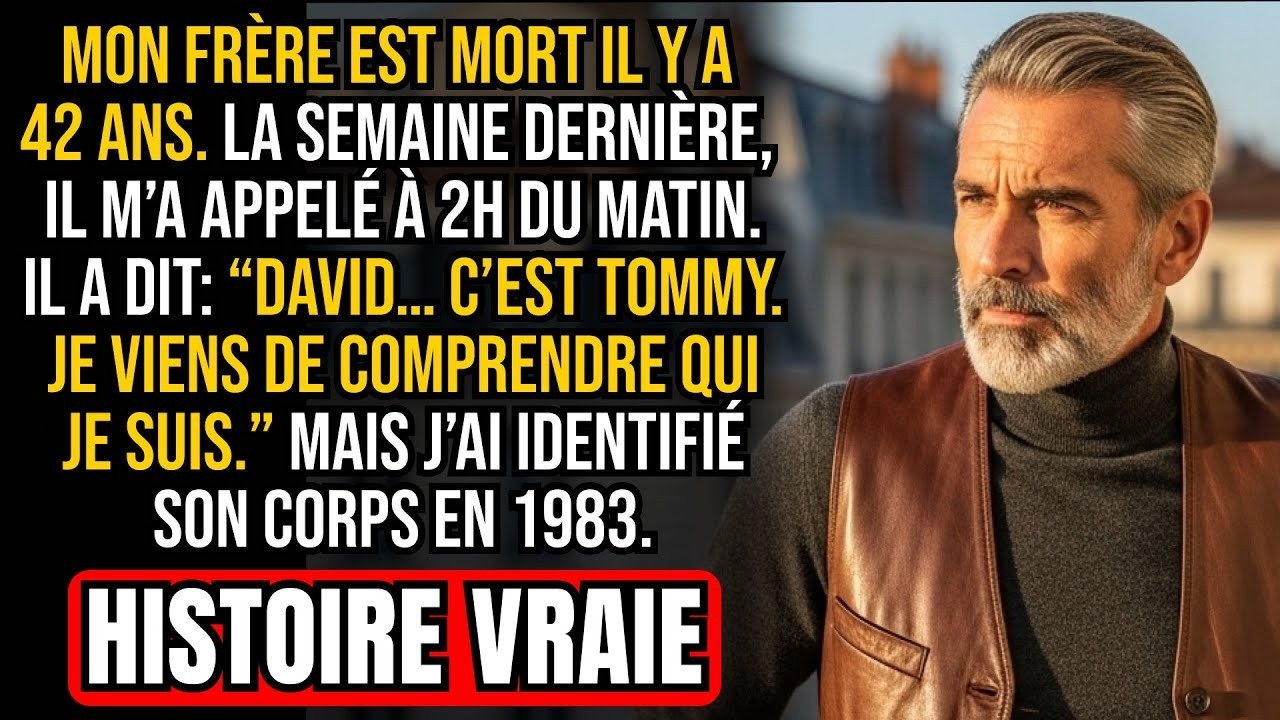 Mon frère a été enterré il y a 42 ans… mais la semaine dernière, il m’a appelé à 2h