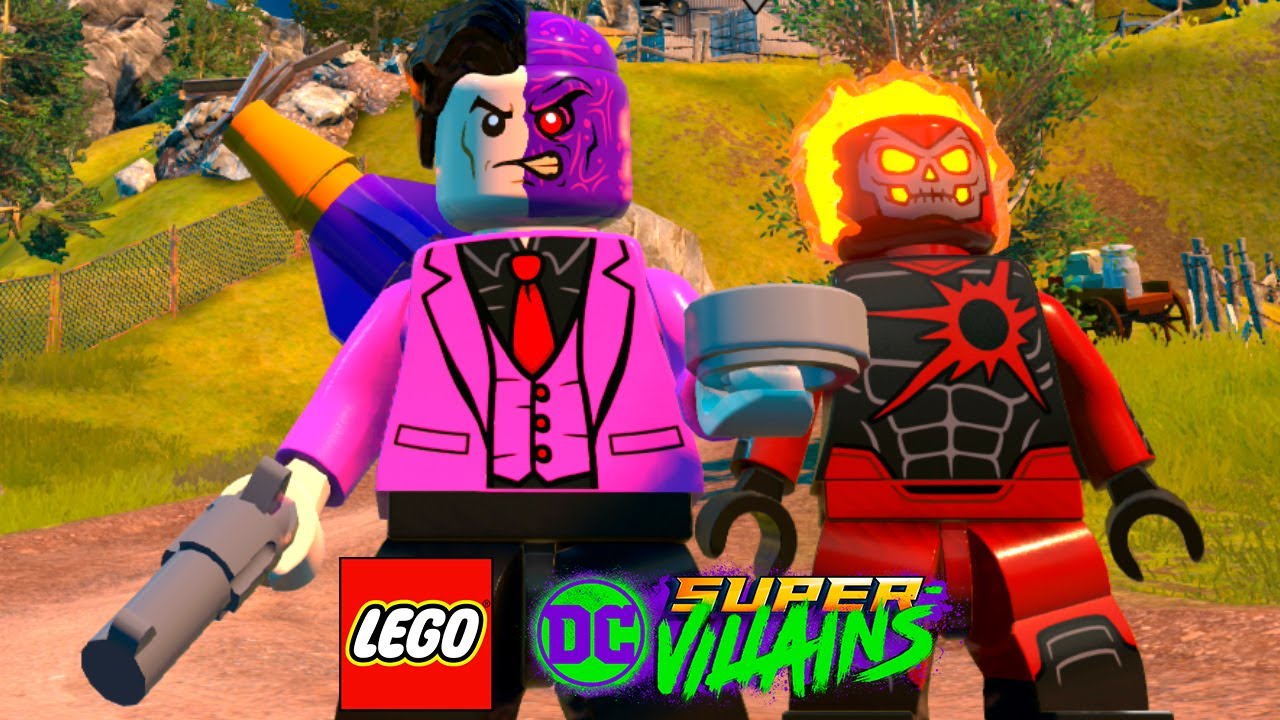 LEGO DC SUPER VILLAINS #62 O DUAS CARAS E MORTE NUCLEAR EM SMALLVILLE Gameplay Dublado PS5