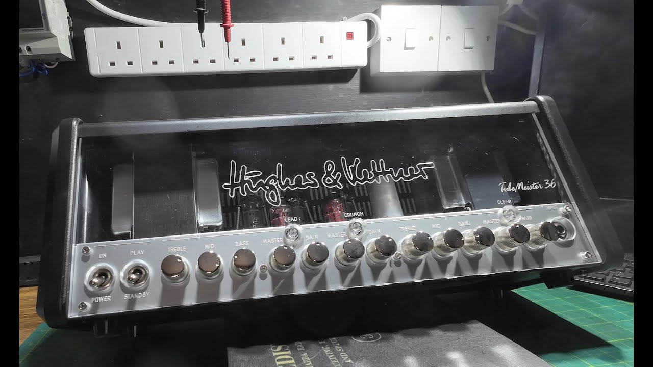Hughes & Kettner TubeMeister 36 Guitar Amp on the Bench