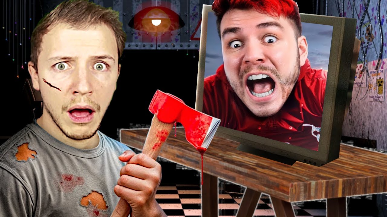 FNAF aber SEV kommt aus meinem COMPUTER ?!