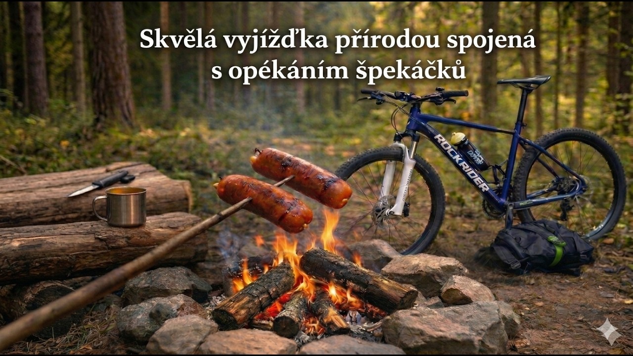 Biketrip (04) Dědová - Chlumětín Paseky - Krejcar | opékání špekáčků