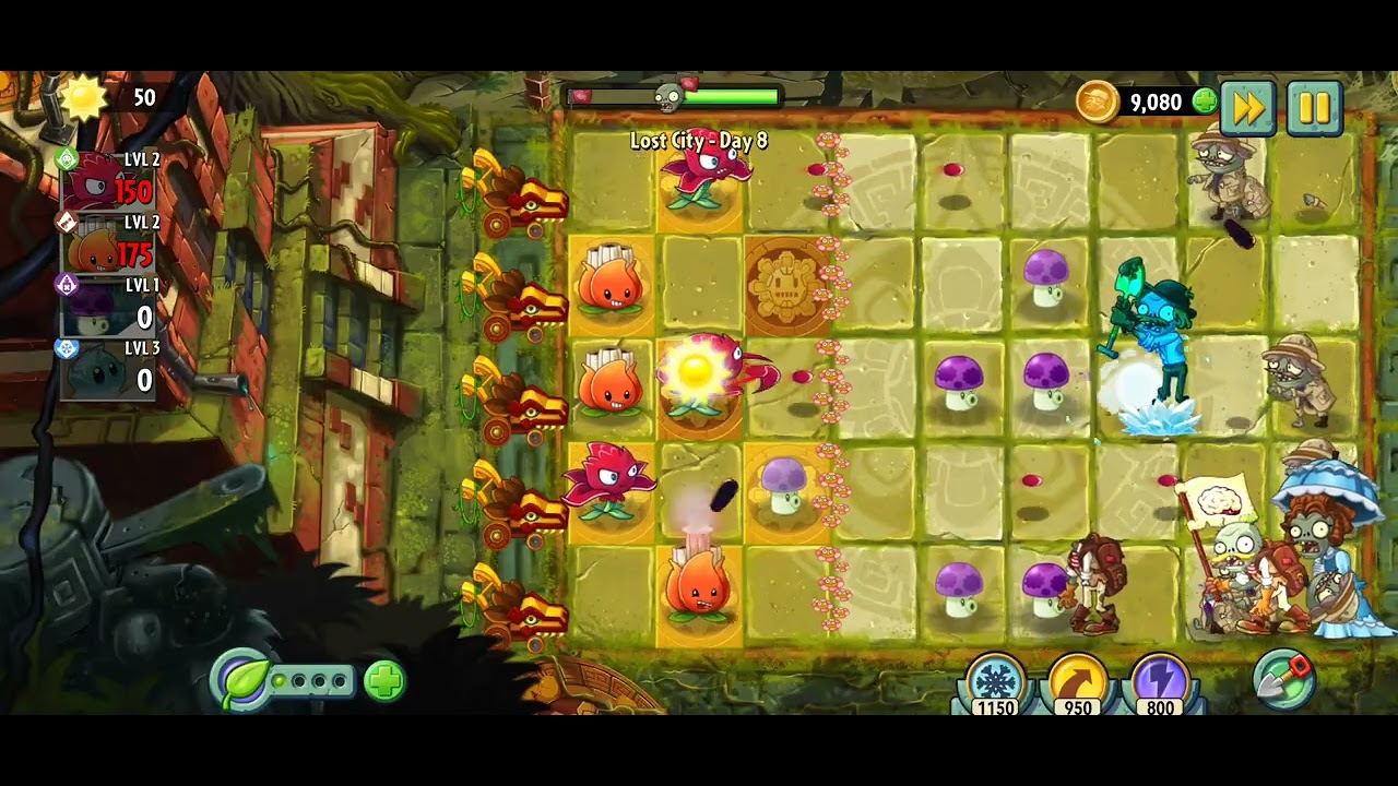 Plants Vs Zombies  part #4 🔥🔥 watch the End😅 #plantsvszombies #gamingvideos #gaming 