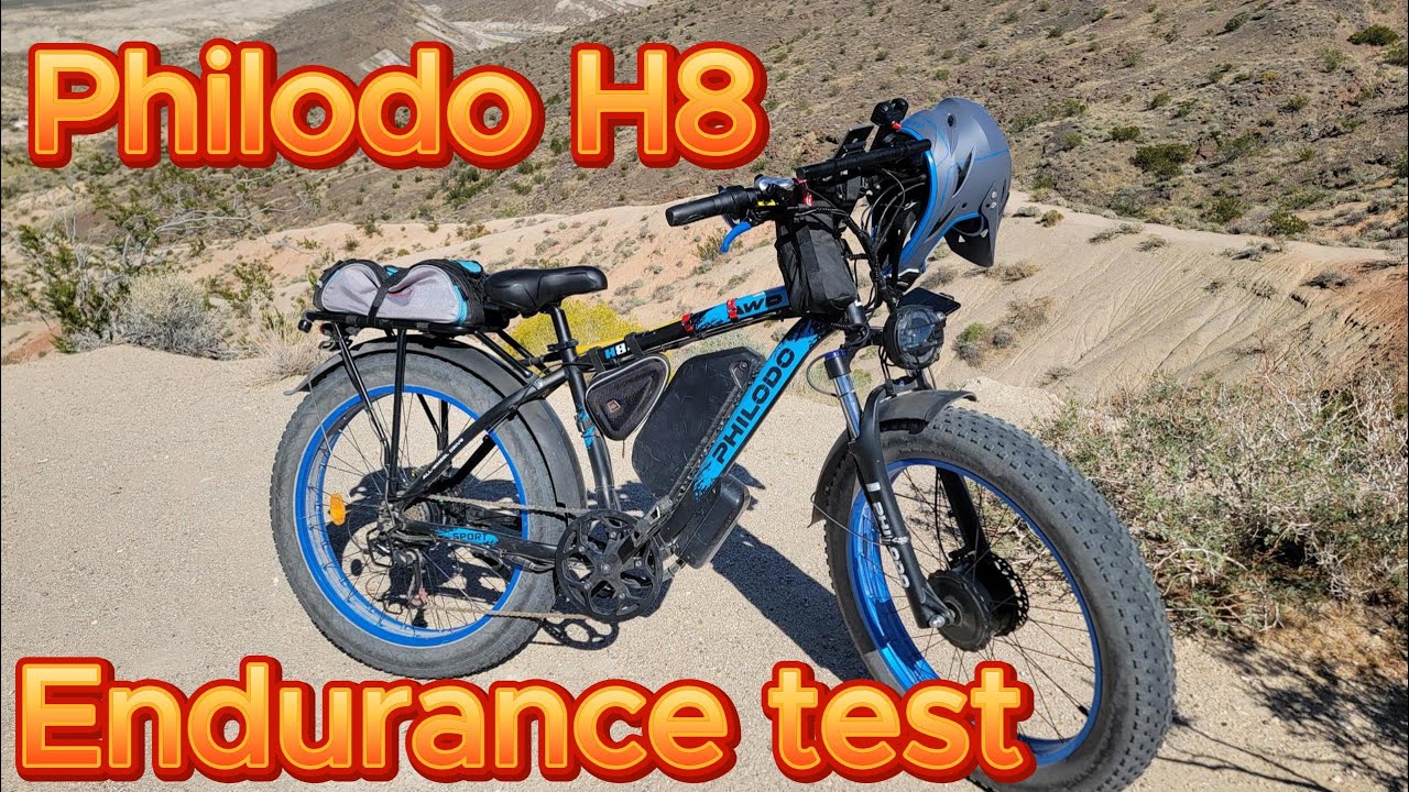 E bike endurance test with the Philodo H8 AWD sand trails