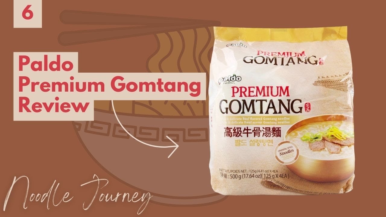 Noodle Journey Episode 6: Paldo Premium Gomtang