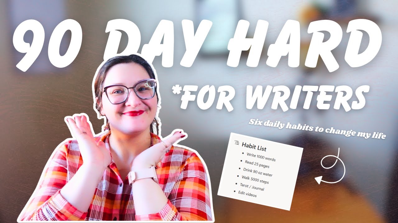 ✨three months to change my life✨ | 90 day hard challenge for writers