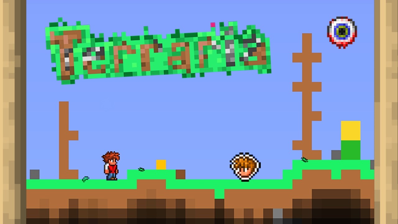 Terraria, but you play on the MAP