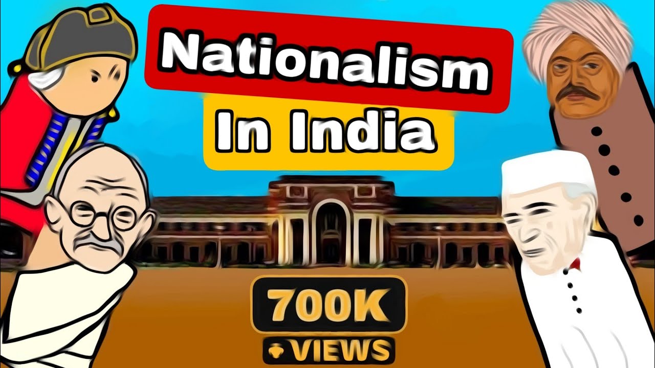 Nationalism in India animation | full chapter animated story | class 10 History | Animation in hindi
