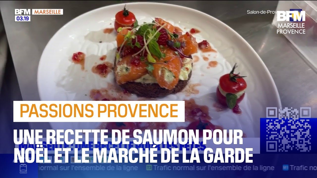 Recette de Noël: saumon gravlax et sablé d'olive au parmesan