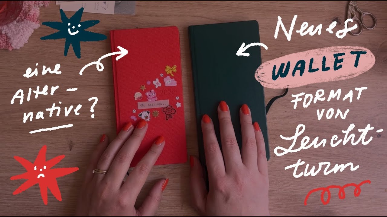 Alternative zum Hobonichi Weeks? Leuchtturm 1917 Wallet Format Unboxing & Vergleich