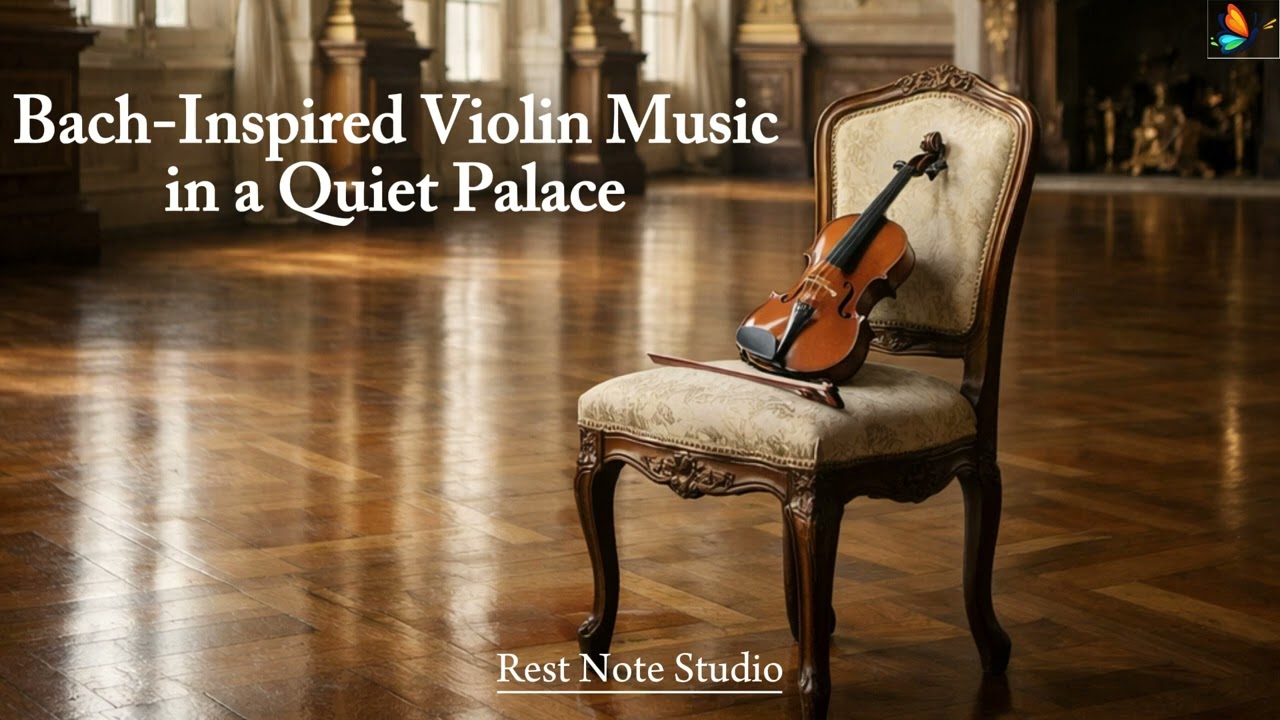 Elegant Baroque Violin Music | Calm Bach-Style Instrumental for Focus & Rest (Op.1, Op.2)