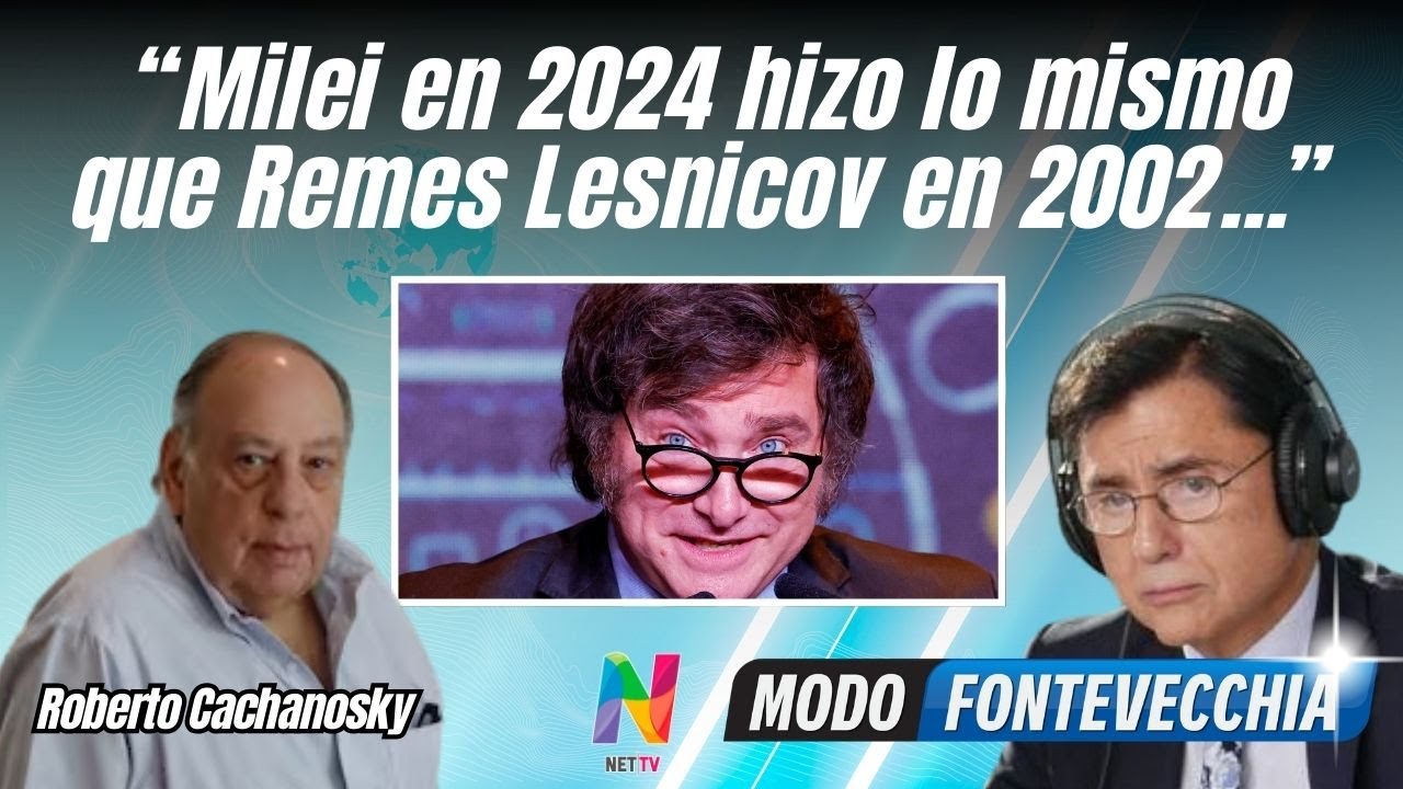 “Milei emitió muchísimo, multiplicó por 4 la base monetaria”, sostuvo Cachanosky
