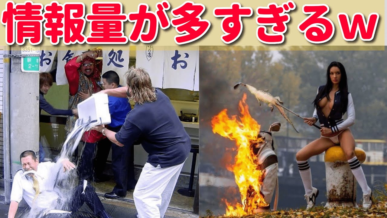 「情報量多い画像」という名のただカオスな画像ｗｗ　頭痛くなるわｗｗ　【ゆっくり】