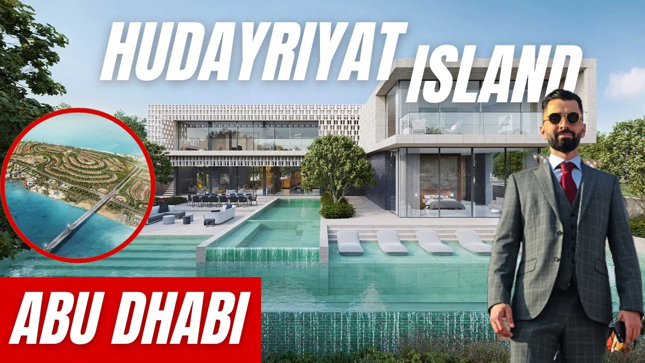Inside Abu Dhabi’s Billionaire Island: Villas and Mansions with Private Beach on Hudayriyat Island