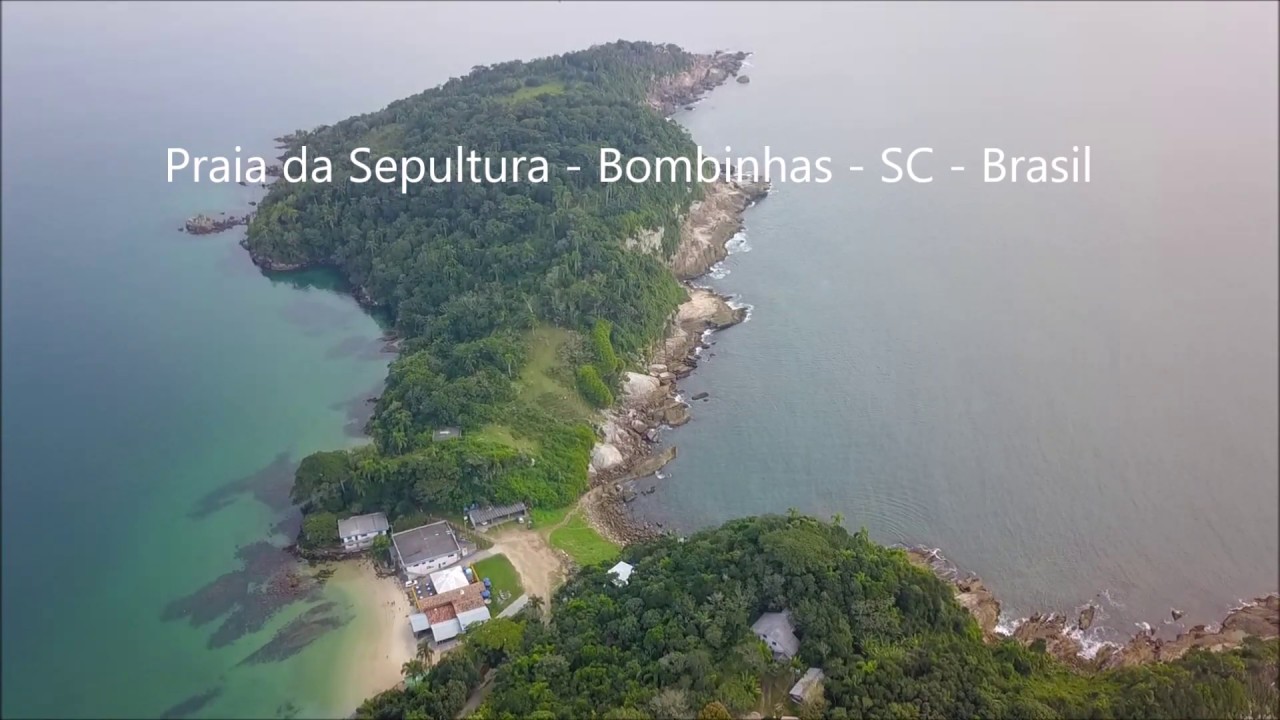 Praias de Bombinhas - SC - Brasil - Visto de Cima