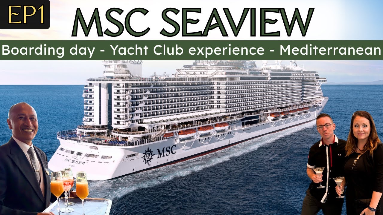 MSC Seaview Yacht Club 2025 — наш первый день на борту