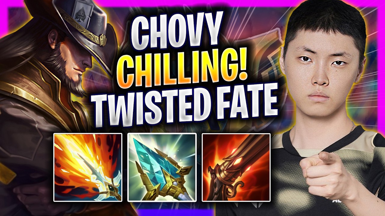 CHOVY CHILLING WITH TWISTED FATE! - GEN Chovy Plays Twisted Fate MID vs Xerath! | Season 2026