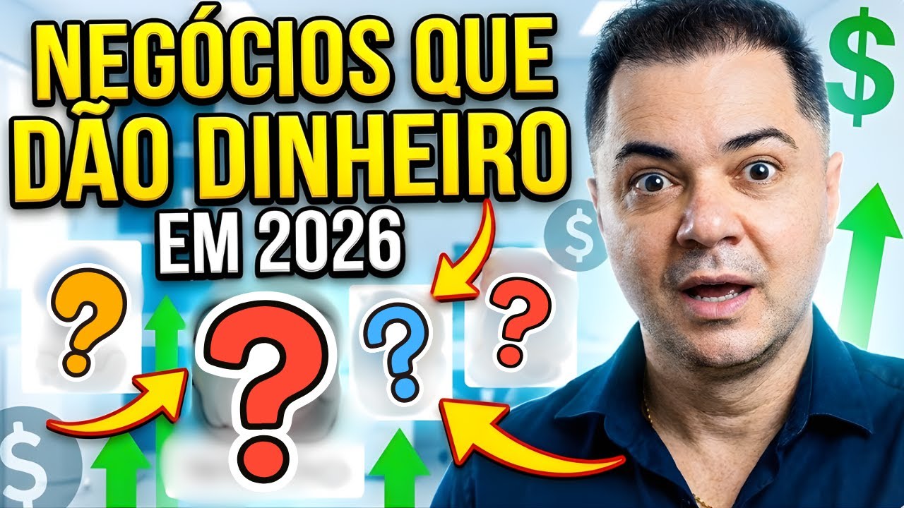 5 negócios para começar em 2026 com pouco dinheiro (o nº 1 está bombando)