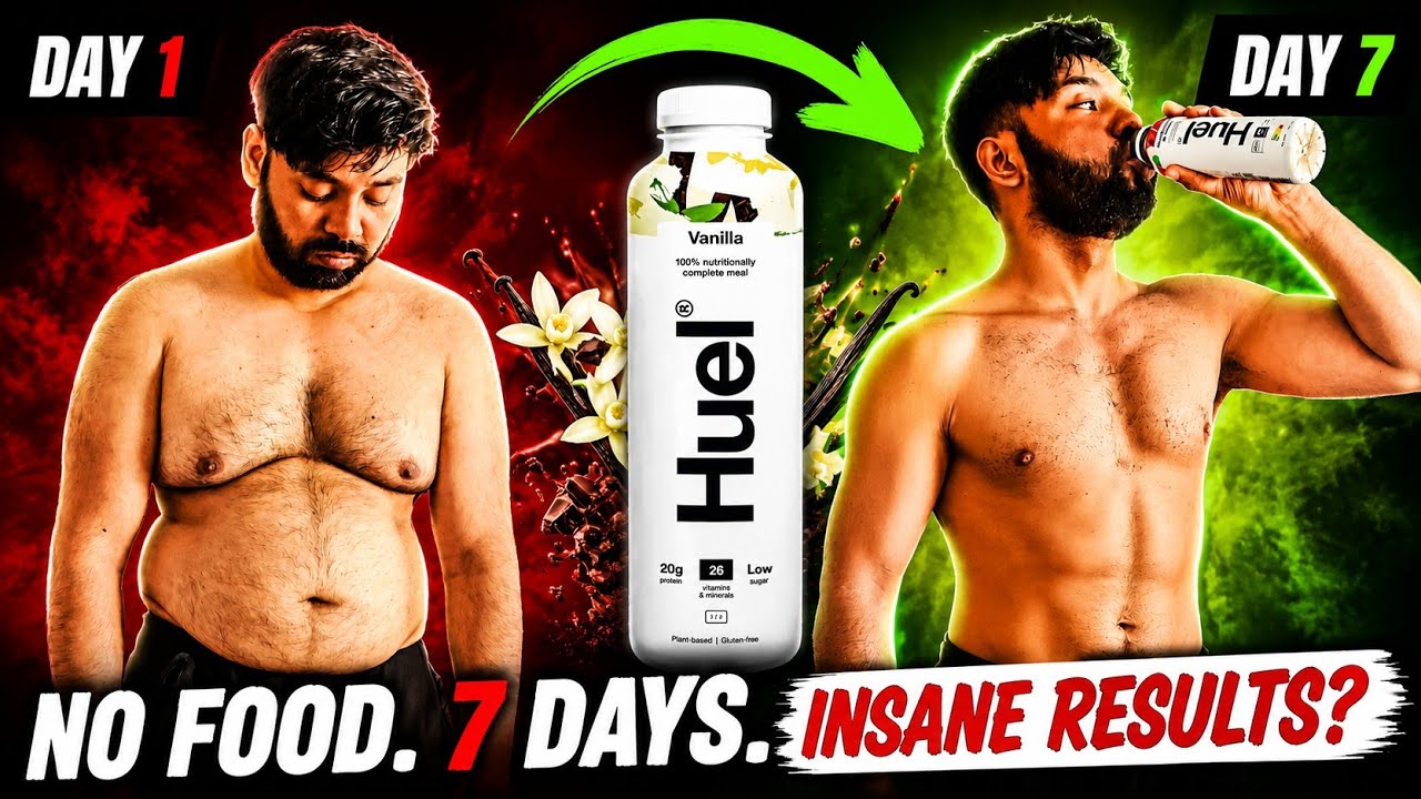 I ONLY Drank Huel For 7 Days & This Happened!