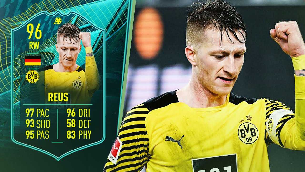 He Is TOP TIER! 🇩🇪 96 Moments Marco Reus Player Review! FIFA 22 Ultimate Team