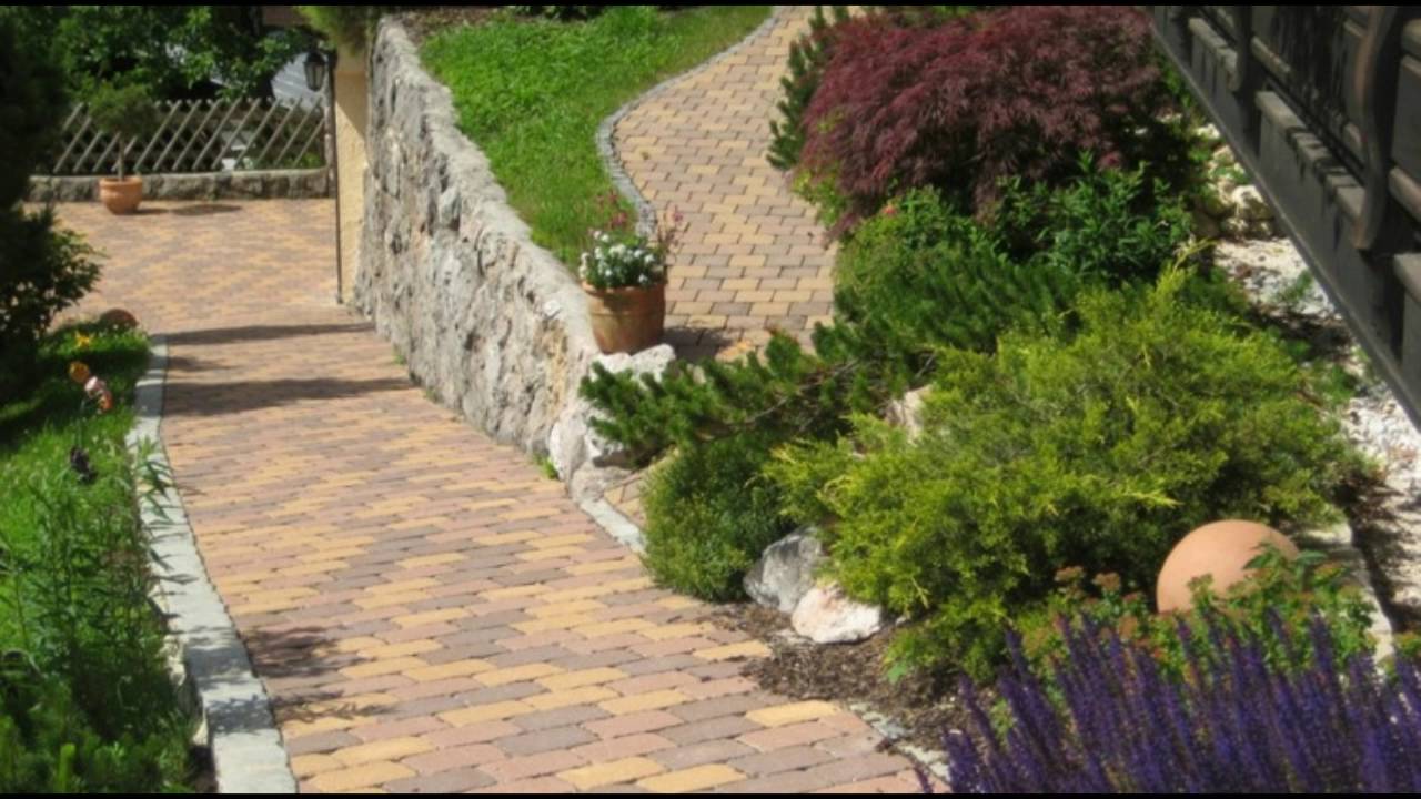 Decoraci&oacute;n de jardines  en pendientes