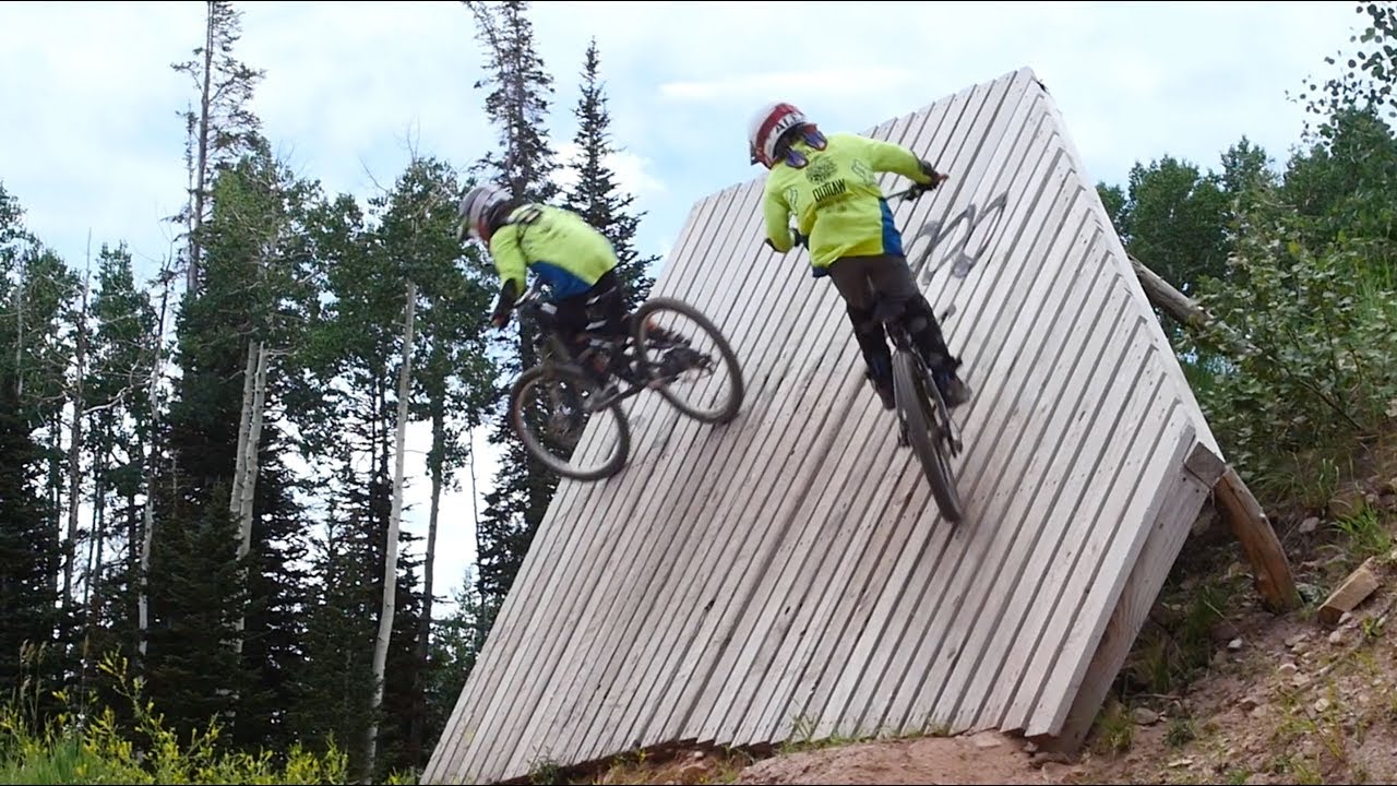 Park City Mountain Biking - 9 Year Old Twins Shred Park City Bike Park