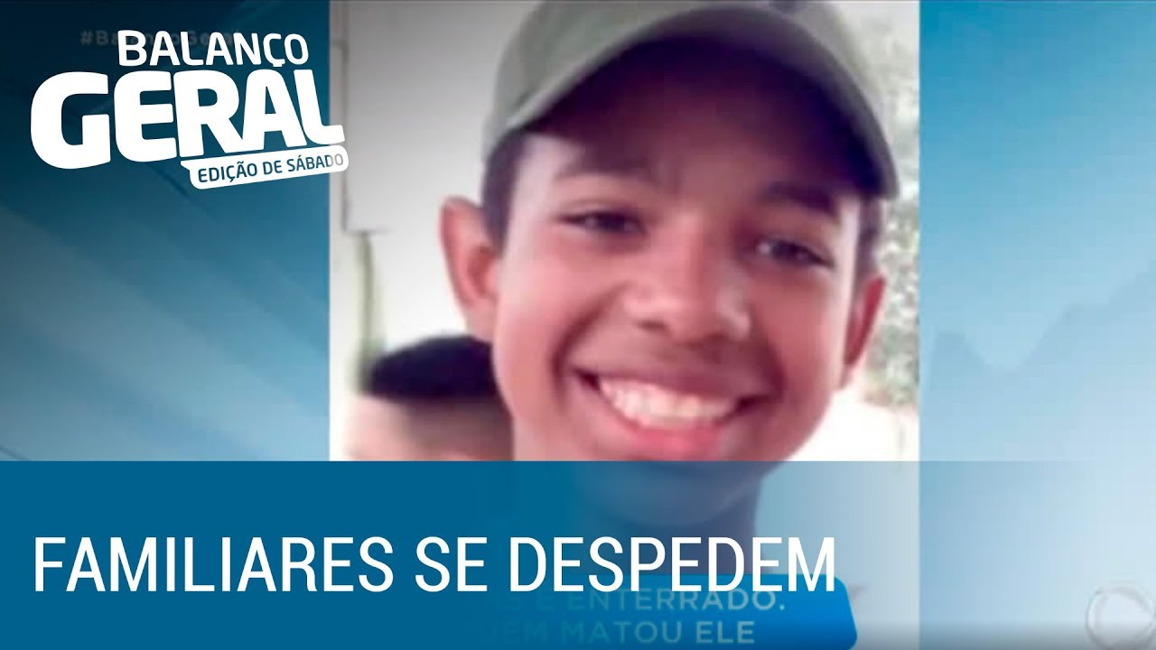 Corpo de Lucas é enterrado e família quer saber quem matou o garoto