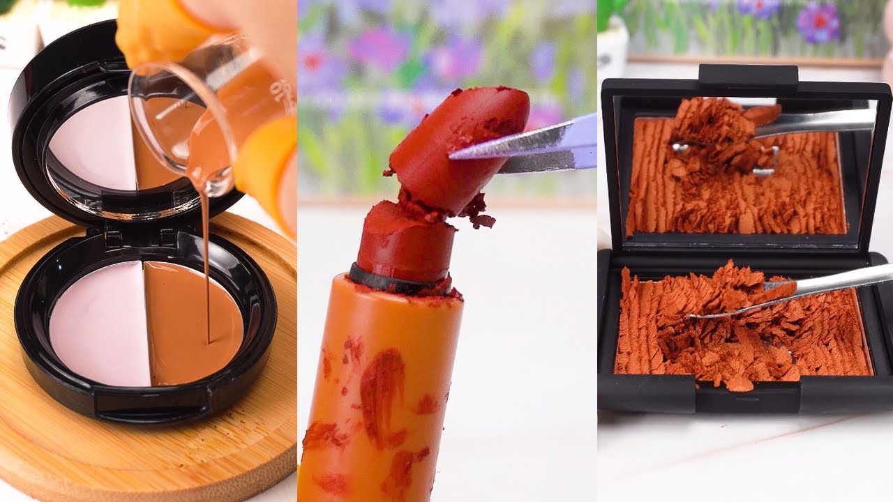 Satisfying Makeup Repair💄ASMR How To Repair and Reuse Your Cosmetics #319