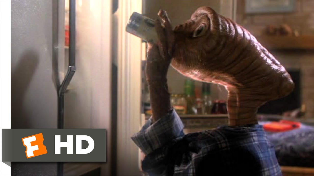 E.T.: The Extra-Terrestrial (2/10) Movie CLIP - Getting Drunk (1982) HD