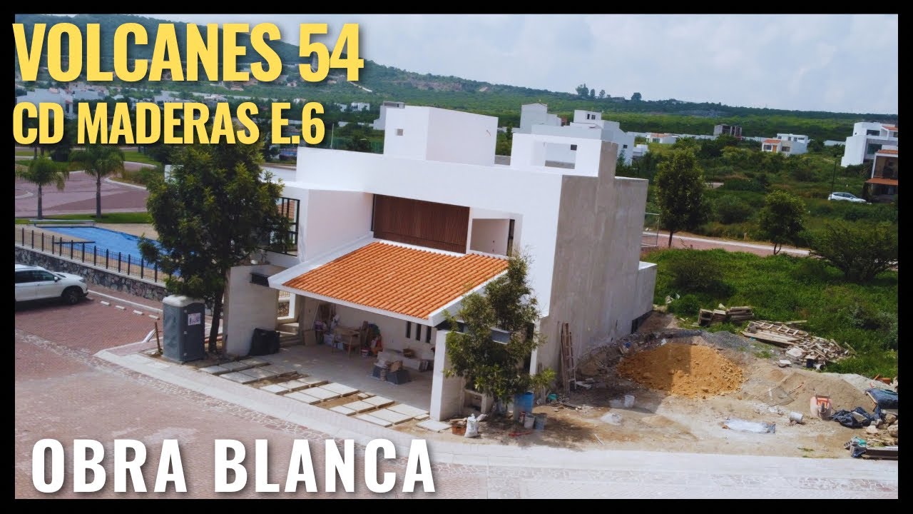 Volcanes 54 | Ciudad Maderas | Obra Blanca