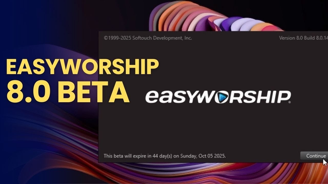 EASYWORSHIP 8 BETA