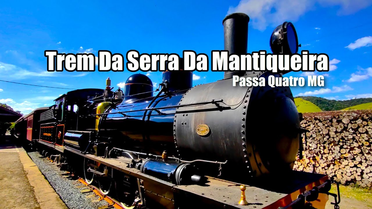 Trem da Serra da Mantiqueira em Passa Quatro MG | Incrível