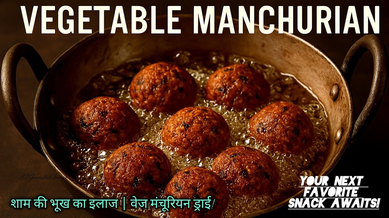 EPISODE 1 - Crispy Manchurian Ball Iftar Recipe 🫠- Quick, Juicy, Irresistible! मंचूरियन बॉल रेसिपी