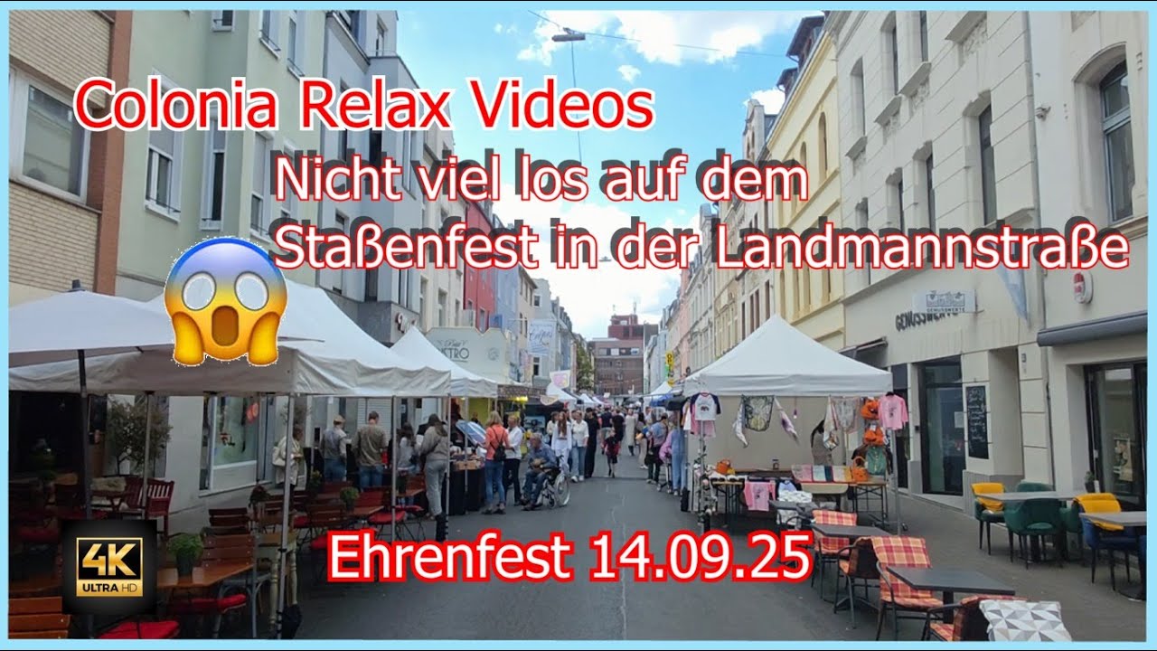 Das Stra&szlig;enfest in der Landmannstra&szlig;e in K&ouml;ln Neu-Ehrenfeld (NeuehrenFest)