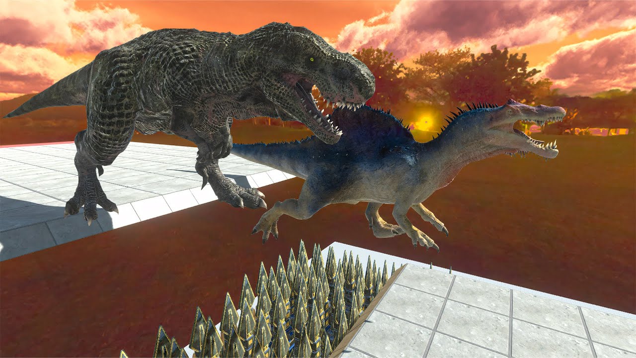Dinosaurs Deadly Jump - Animal Revolt Battle Simulator