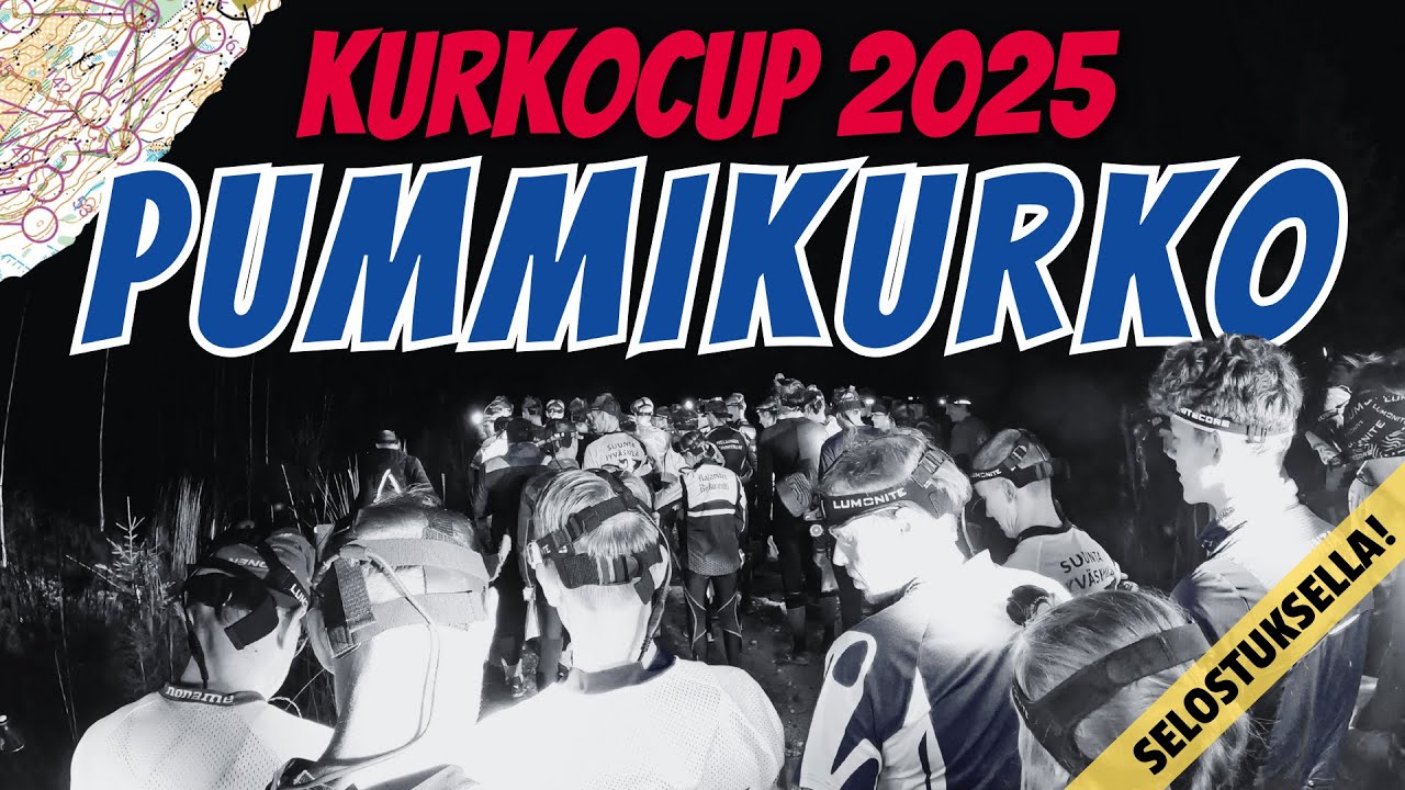 🗺️🌲PummiKurko - KurkoCup 2025 - Selostuksella! | 📹Suunnistus