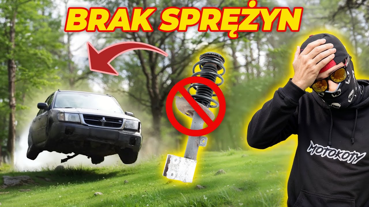 ZASPAWALIŚMY AMORTYZATORY w Subaru Forester! Nie da się tym normalnie jeździć!