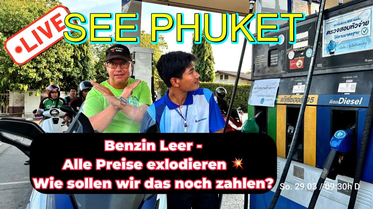 LIVE - Aktuelle Lage in Thailand. Kaum bezahlbar. Wie geht es weiter?