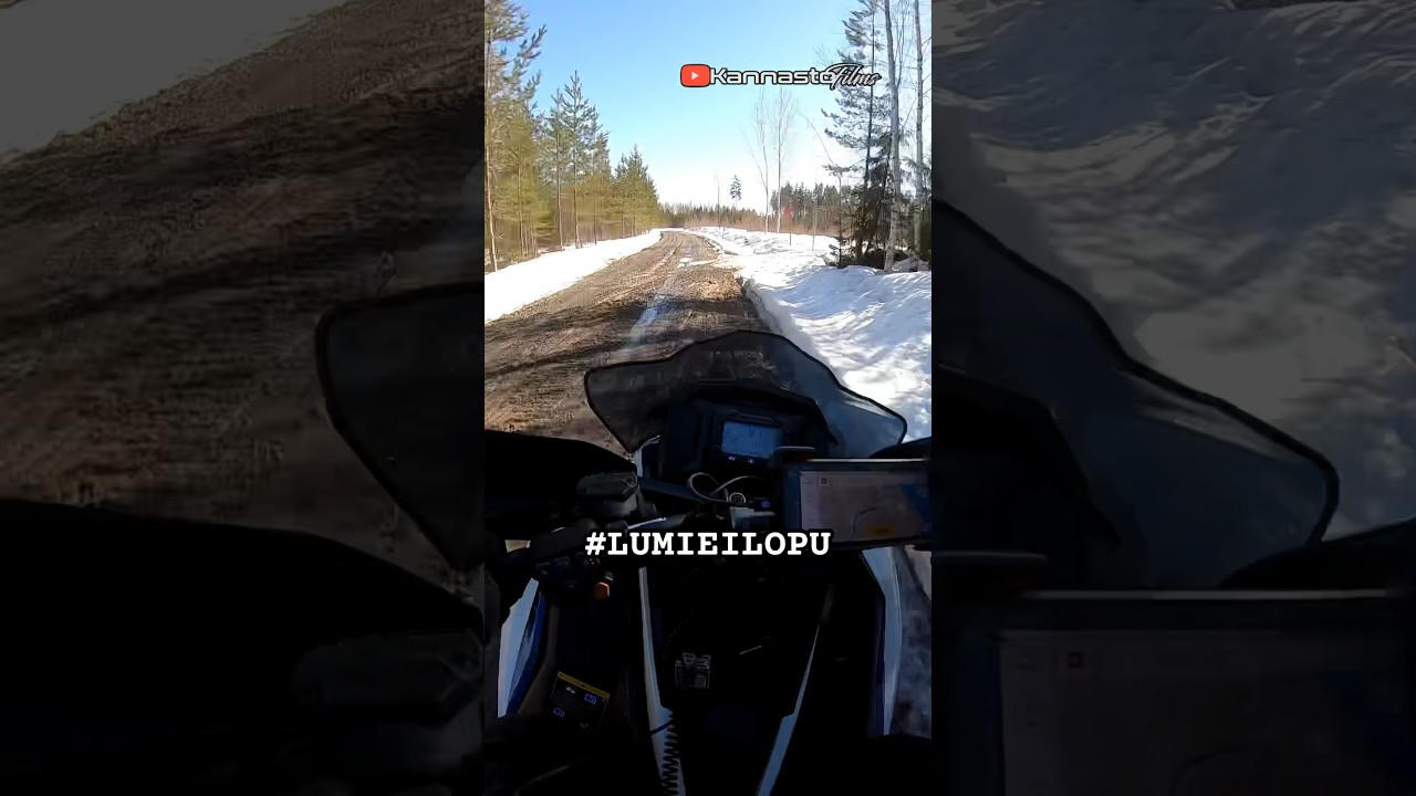 Kes&auml; tuloo mutta #LUMIEILOPU ! #kannastofilms