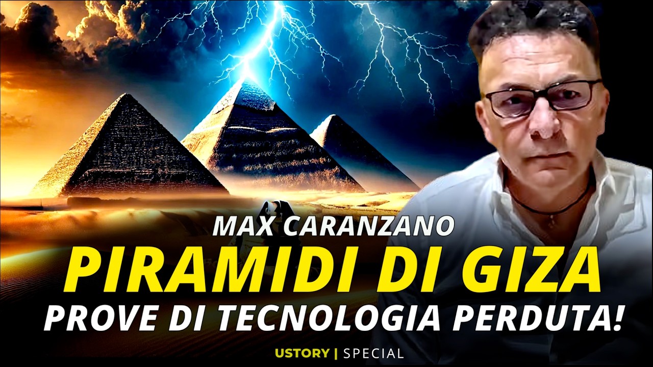Le Piramidi di Giza: Prove di Tecnologia Perduta - Max Caranzano