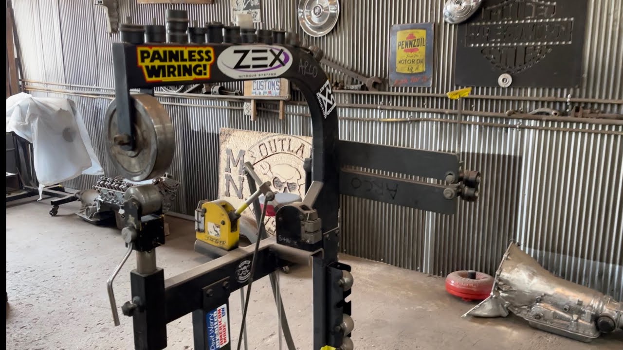 Shop stuff: Shrinker Stretcher Bead Roller mounted on English wheel - David Rex Video