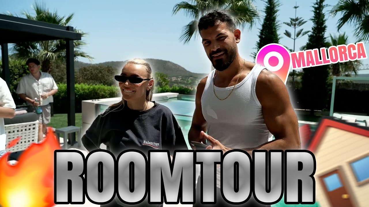 UNSERE ROOMTOUR IN MALLORCA 😍🔥 mit Alexis, Amar, Kuba & Drexler | Ediz Highlight
