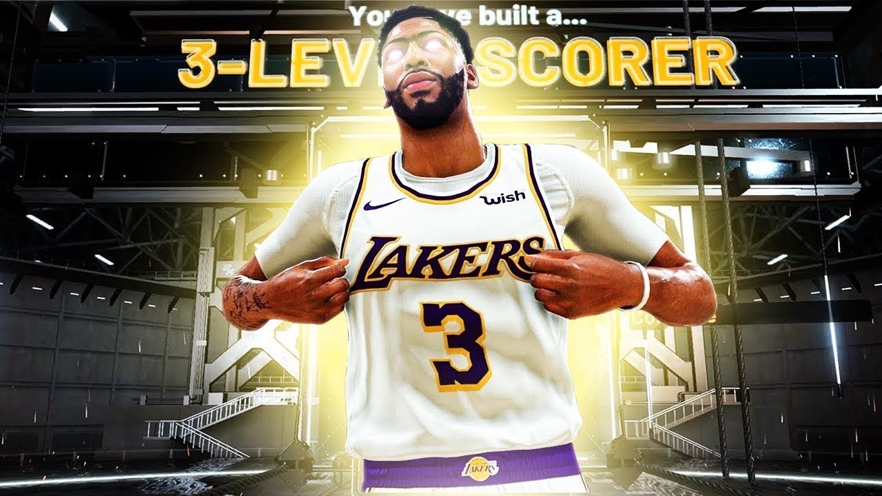 BEST*ALL AROUND*BIG MAN BUILD IN NBA 2k21|ANTHONY DAVIS TYPE BUILD