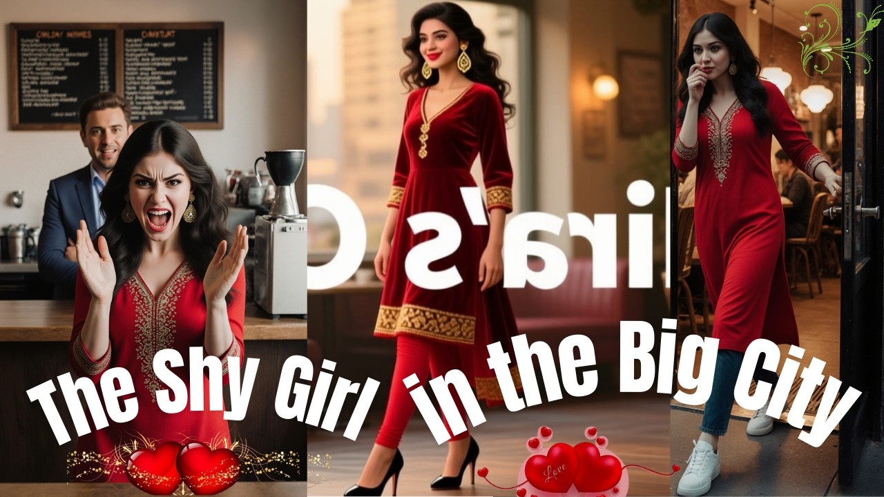 The Shy Girl in the Big City | A Heartwarming Story of Courage | A Shy Girl | Brush up on my English