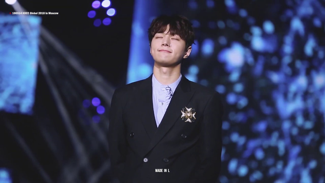 180514 KBEE 2018 in Moscow '함께' 엘 명수 INFINITE L myungsoo