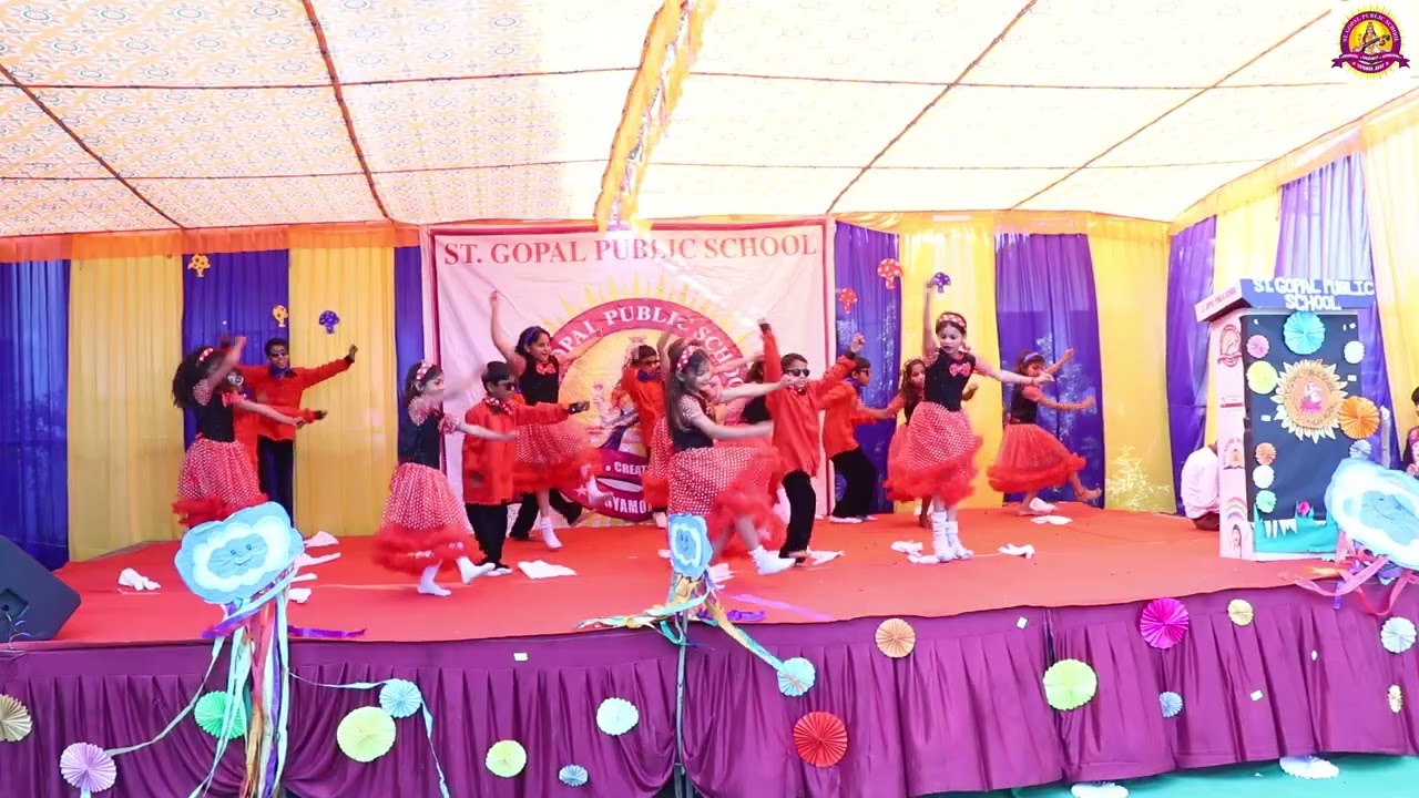 Dharmendra Tribute Dance with Anchoring | 9th Annual Function | St. Gopal Public School