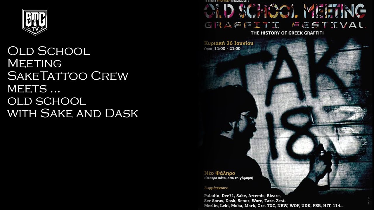Old School Meeting - SakeTattoo Crew meets ... old school with Sake and Dask